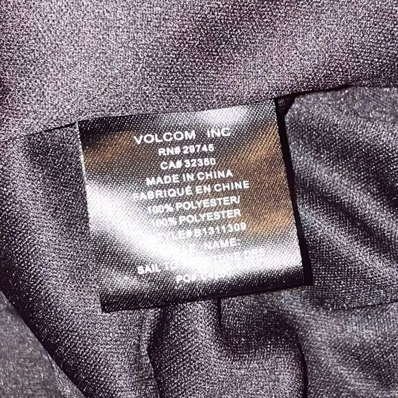 Volcom Stone Strapless Little Black Mini Dress Size Small - Picture 4 of 7